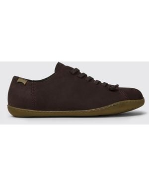 Camper Peu Trainers In Nubuck - Brown