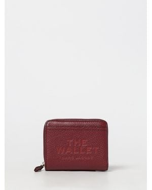 Marc Jacobs Mini Compact Leather Wallet - Purple