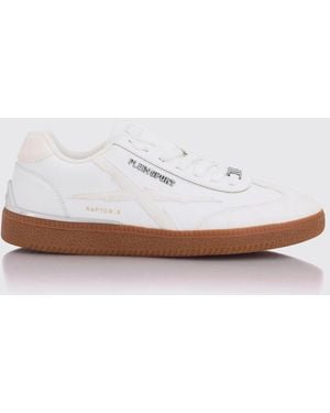 Philipp Plein Raptor-X Leather Trainers - White