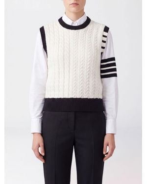 Thom Browne Sweater - White