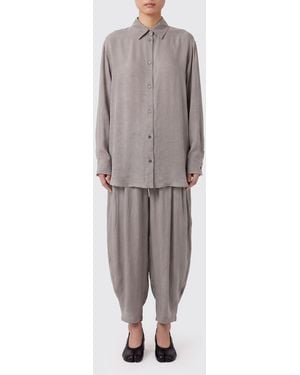 ANDAMANE Wandela Cotton Co-Ord Set - Grey