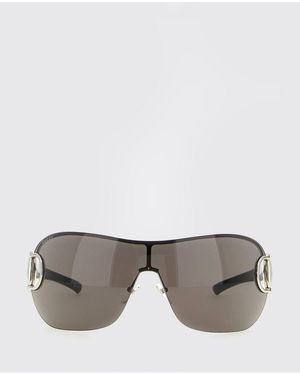 Gucci Acetate Sunglasses With Horsebit - Grey