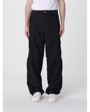 HUGO Technical Fabric Cargo Pants - Blue