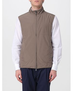 Corneliani Reversible Technical Fabric Vest - Grey
