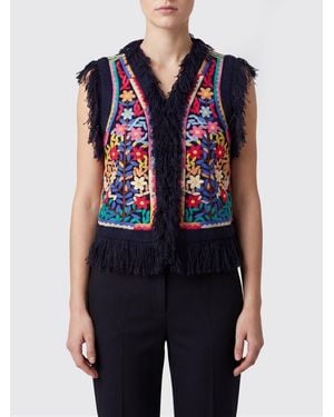 Antik Batik Jersey Mujer - Azul