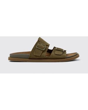 Camper Lluc Suede Sandals - Green