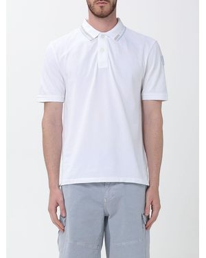 Blauer Cotton Polo Shirt - White