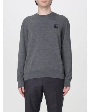 Burberry Crewneck Sweater - Gray