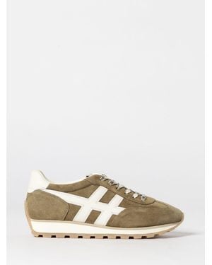 Hogan 86Er Suede Trainers - Natural