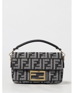 Fendi Schultertasche Damen - Grau