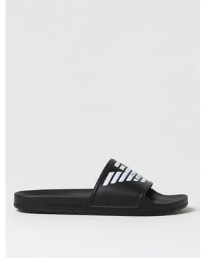 Emporio Armani Sliders - Nero