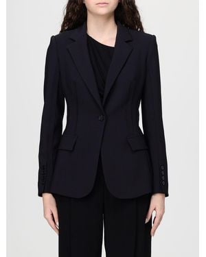 Elisabetta Franchi Slim Single-Breasted Blazer - Blue