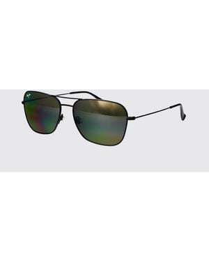 Maui Jim Naauao Metal Sunglasses - Green