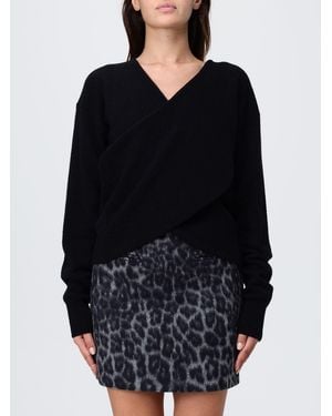FEDERICA TOSI Maglia A V - Nero