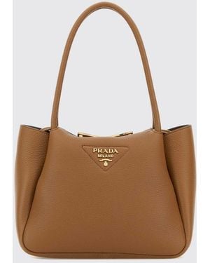 Prada Tote Bag - Brown