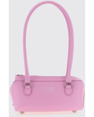 MM6 by Maison Margiela Leather Bag - Pink