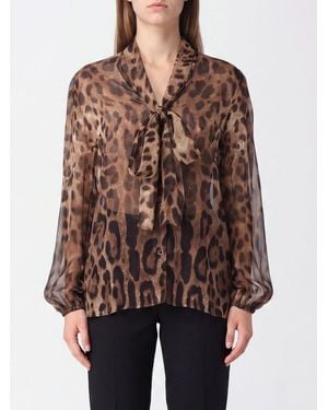 Dolce & Gabbana Dolce &Amp Gabbana Camisa Mujer - Marrón