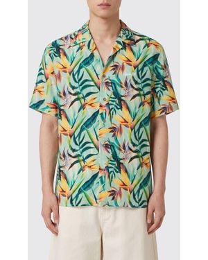 Mauna Kea Printed Viscose Casual Shirt - Green