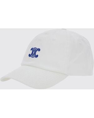 Celine Gorro Hombre - Blanco