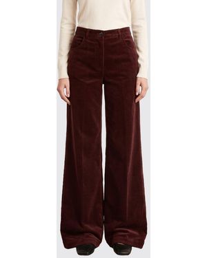 Aspesi Mid-Rise Flared Velvet Pants