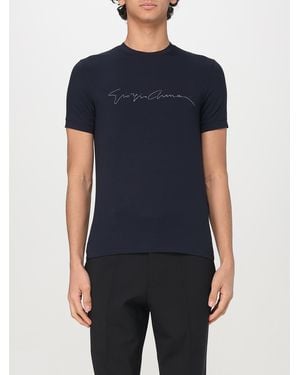 Giorgio Armani T-Shirt Herren - Blau