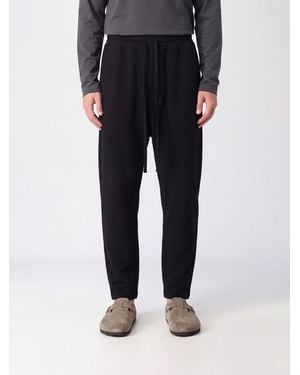 Thom Krom Stretch-Cotton Joggers With Patch Pockets - Black