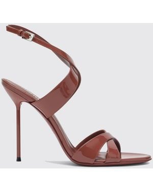 Paris Texas Lidia Calfskin Sandal - Pink