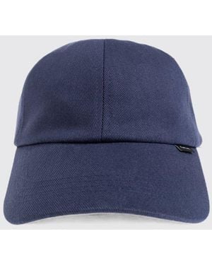 Paul Smith Cotton Baseball Cap With Adjustable Strap - Blue