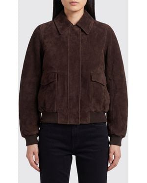 Loewe Cazadora Bomber De Ante - Marrón