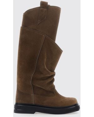The Attico Boots - Brown