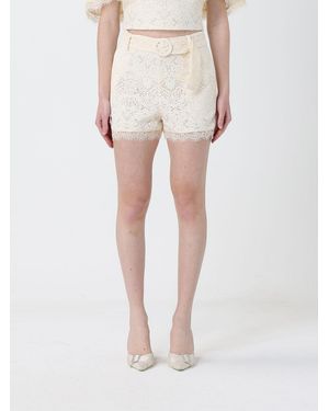 Twinset Lace Shorts - Natural