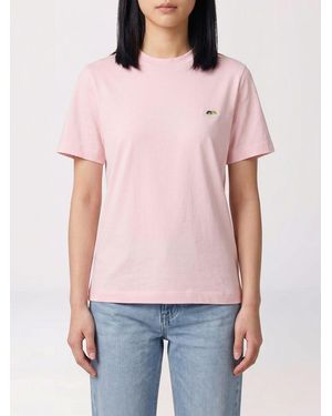 Fiorucci Cotton T-Shirts With Logo - Red