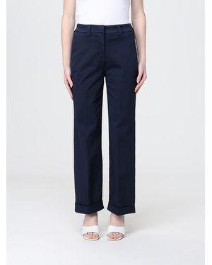 Peuterey Straight Fit Hose Aus Stretch-Baumwolle - Blau