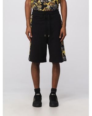 Versace Jeans Couture Cotton Shorts - Black