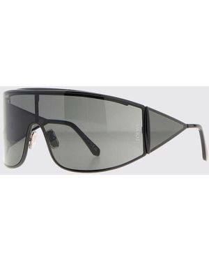 Loewe Metal Mask Sunglasses With Adjustable Nose Pads - Gray