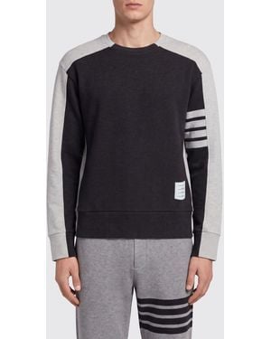 Thom Browne Felpa Girocollo - Blu