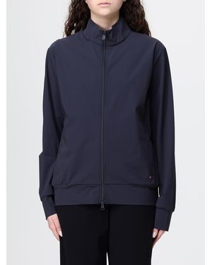 Save The Duck Stretch Nylon Zip Hoodie - Blue
