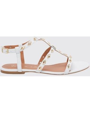 Via Roma 15 Flat Sandal - Natural