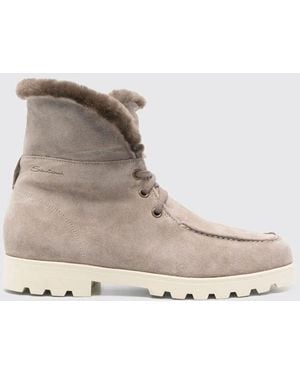 Santoni Shoes - Natural