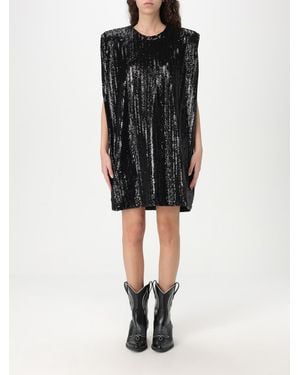 Golden Goose Sequin Mini Dress Relaxed Fit - Black