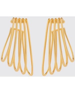 FEDERICA TOSI La Cage Plated Bronze Ear Cuff - Metallic