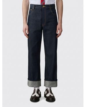 Thom Browne Trousers - Blue