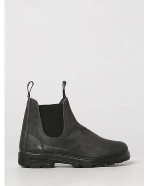 Blundstone 1910 Water-Repellent Suede Chelsea Boots - Black