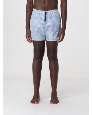 Gcds Printed Polyester Swimsuit - Blue