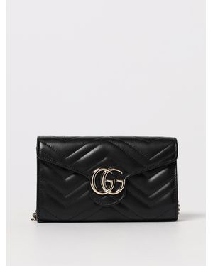 Gucci Gg Marmont Mini Envelope Bag - Black