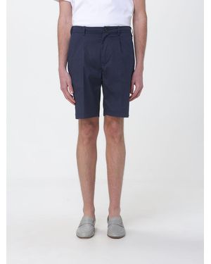 Brooksfield Techno Cotton And Nylon Blend Bermuda Shorts - Blue