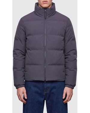 People Of Shibuya Tama Quilted Nylon Down Jacket Waterproof And Windproof - Blue