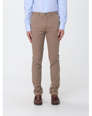 Brooksfield Cotton Blend Chino Trousers - Grey