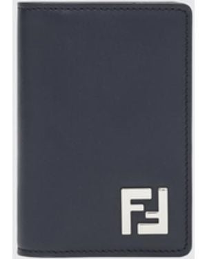 Fendi Portacarte Di Credito Squared Ff - Bianco