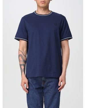Fred Perry T-Shirt Herren - Blau